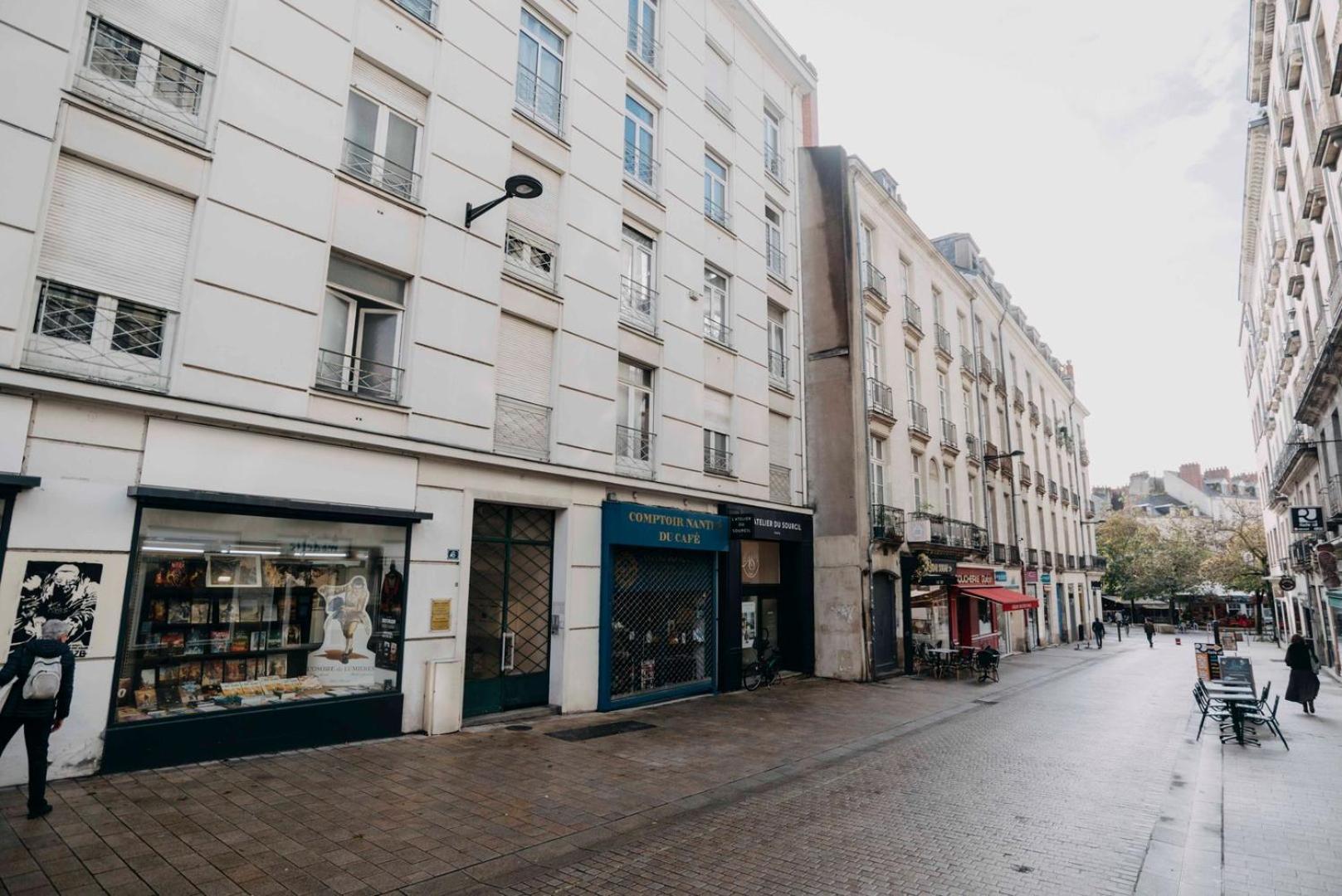 L'Escapade - Superbe Appartement Cosy Coeur De Nantes Exterior foto